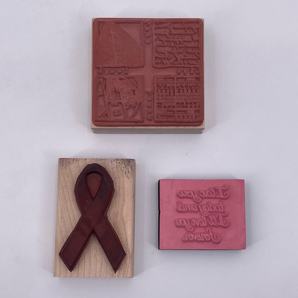 Lot of 15 Stamps Stampin Up Flowers Words Love Tree Bird Ribbon Dessert Crafting - Picture 11 of 11